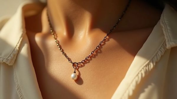 Le collier porte-bague, un cadeau chargé de sens